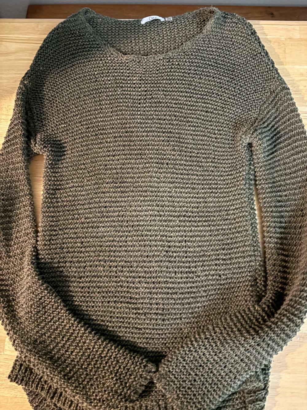 Women’s dex Olive Green Crewneck Sweater